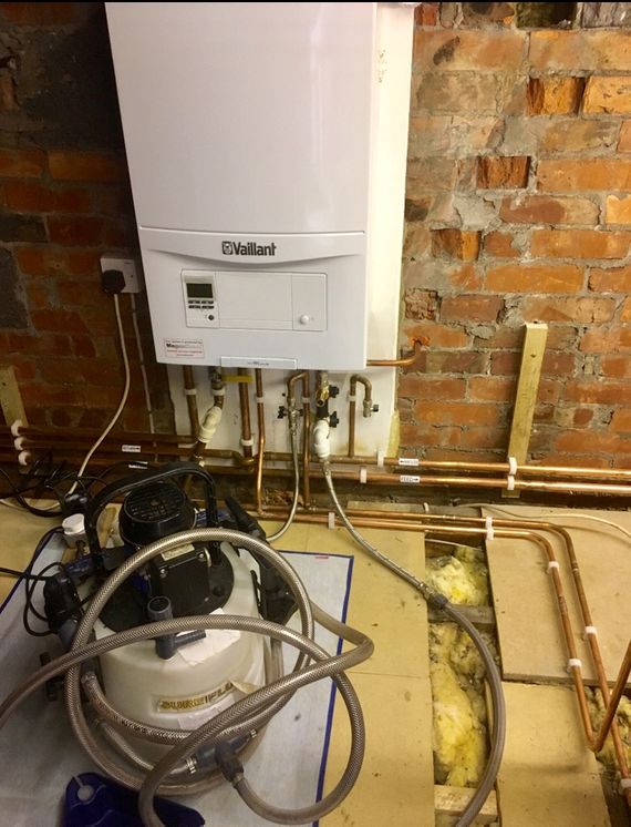 recent gas appliance installed by our engineer from kw plumbing and heating in wigan